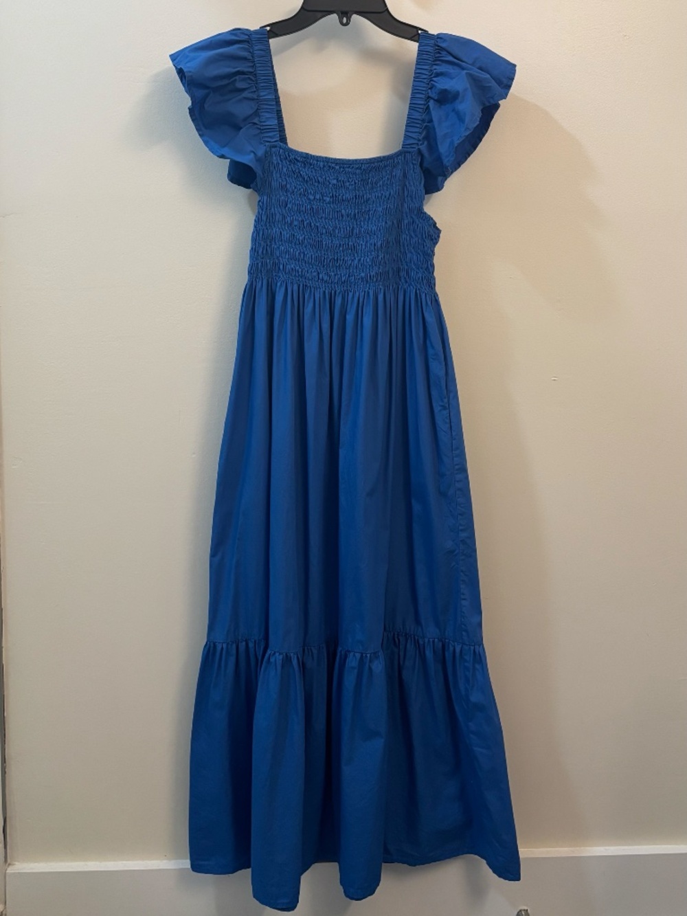Smocked Tiered Midi Dress